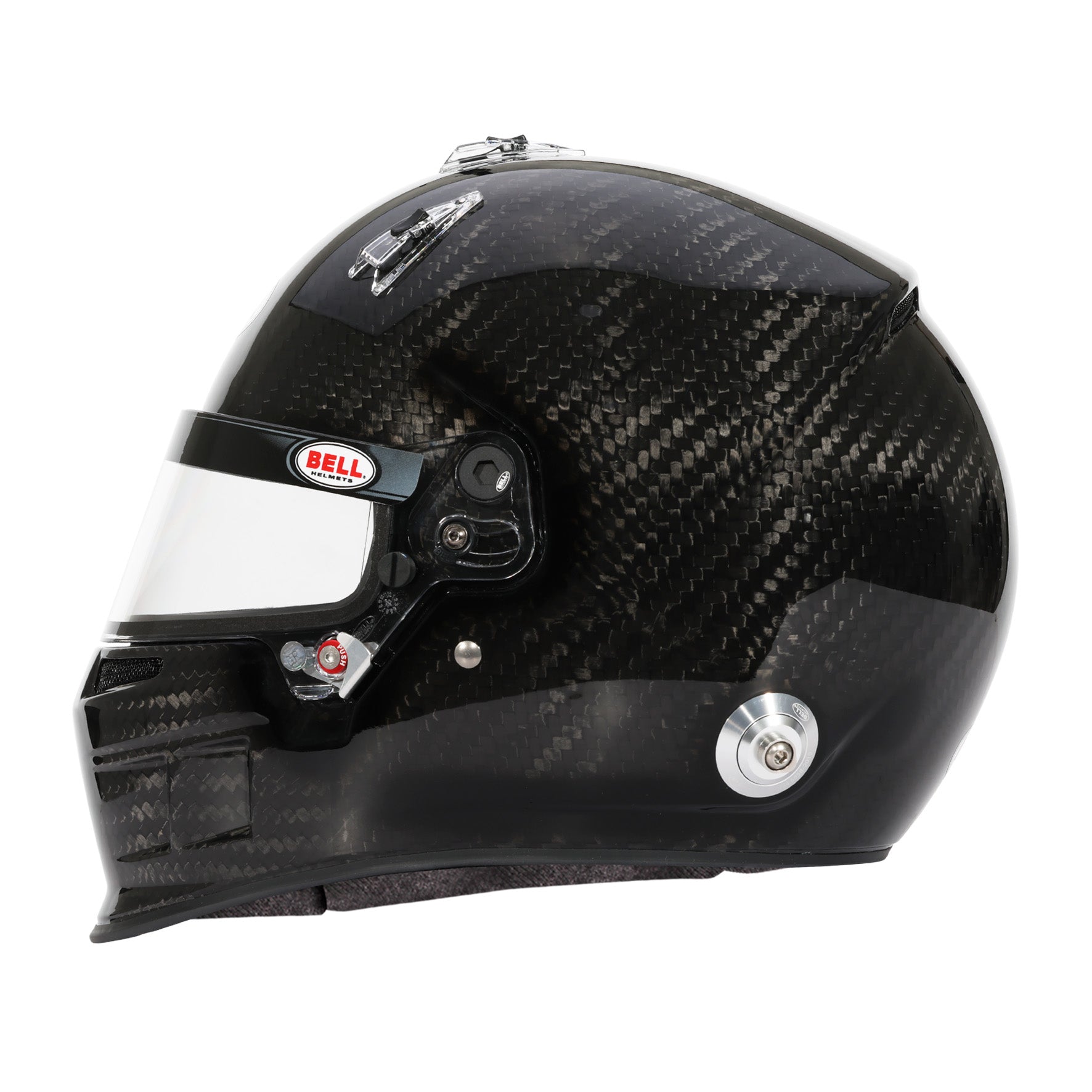 Bell XR7 Ultra Carbon racing helmet left side view