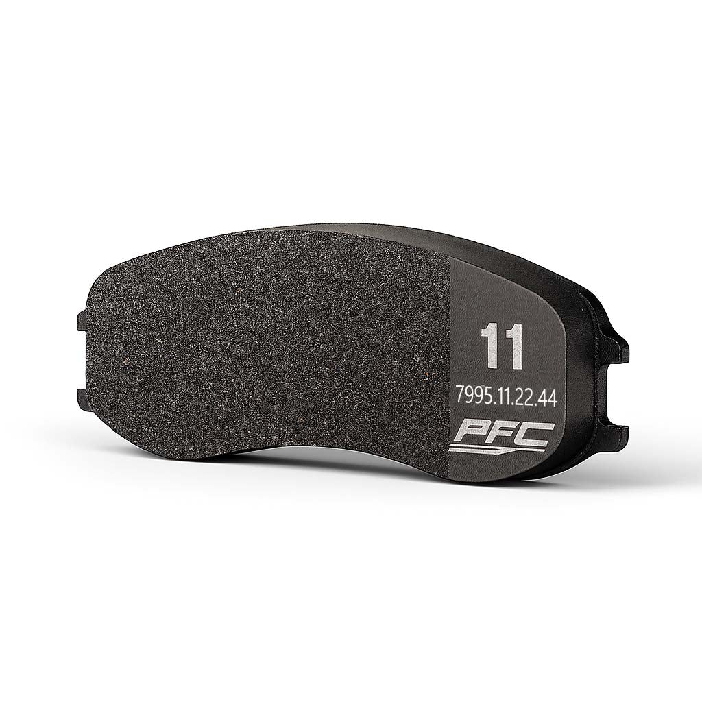 PFC ZR95 Porsche brake pad technical drawing for part number 7995.11.22.44 showing pad shape and dimensions