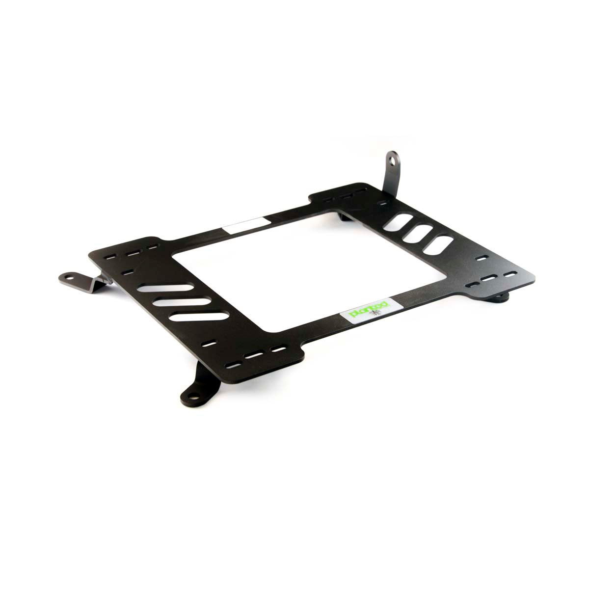 Vehicle-specific floor mounting base for 1992-1999 BMW 3 Series Coupe (E36), passenger side, shown with Planted top plate