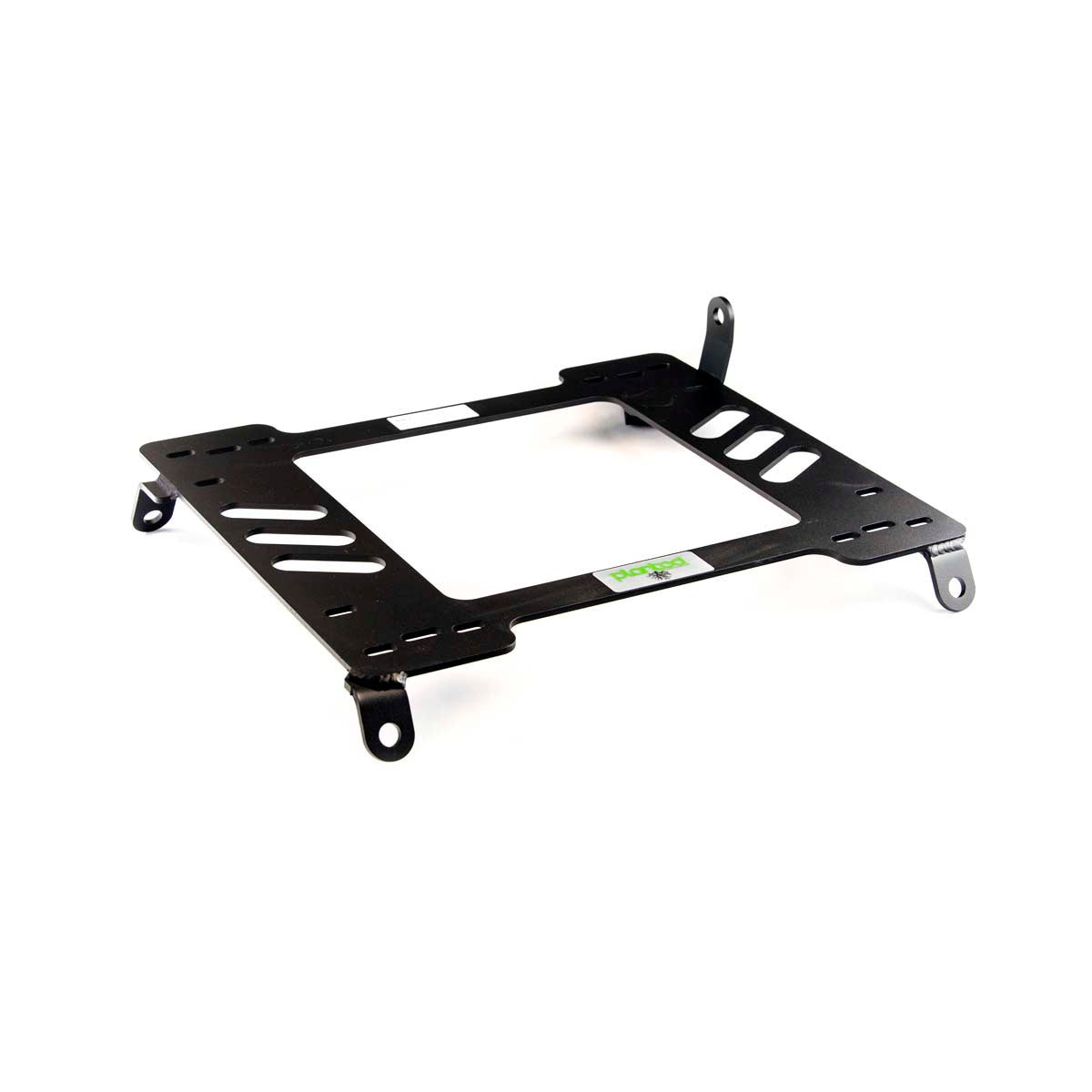 Planted seat bracket for 1994-2001 Acura Integra, passenger side, black powder-coated steel
