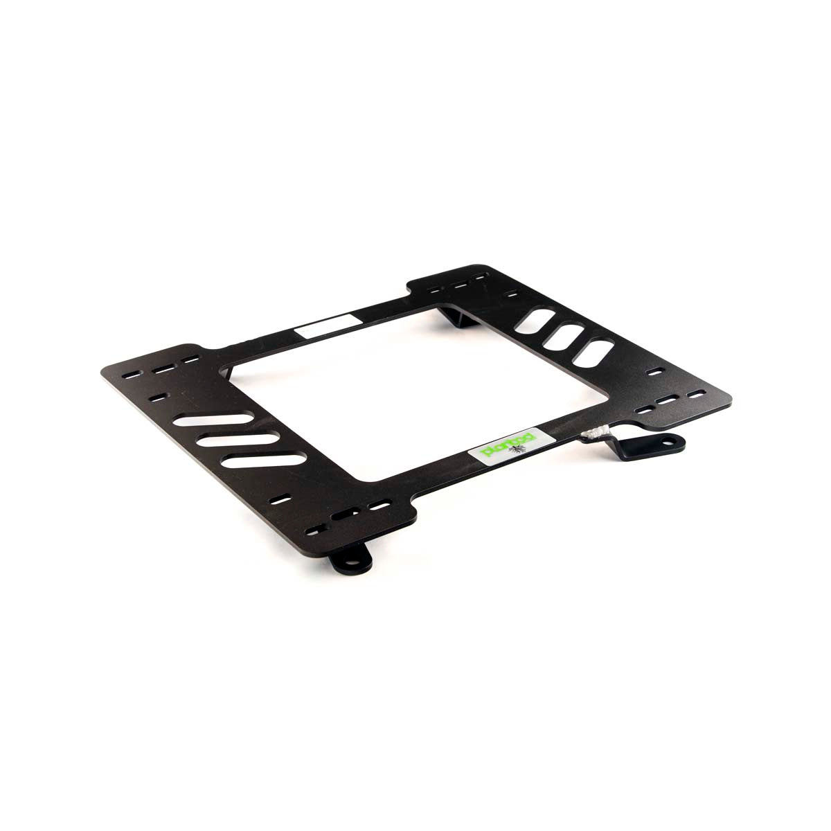 Vehicle-specific floor mounting base for 1967-1969 Chevrolet Camaro, passenger side, shown with Planted top plate