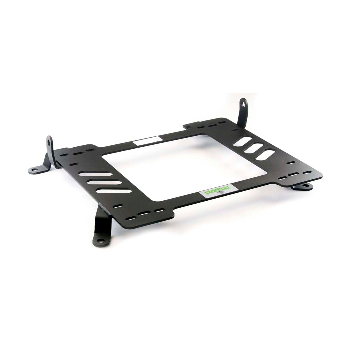 Vehicle-specific floor mounting base for 2007-2016 Audi A5/S5 (1st Gen), passenger side, shown with Planted top plate