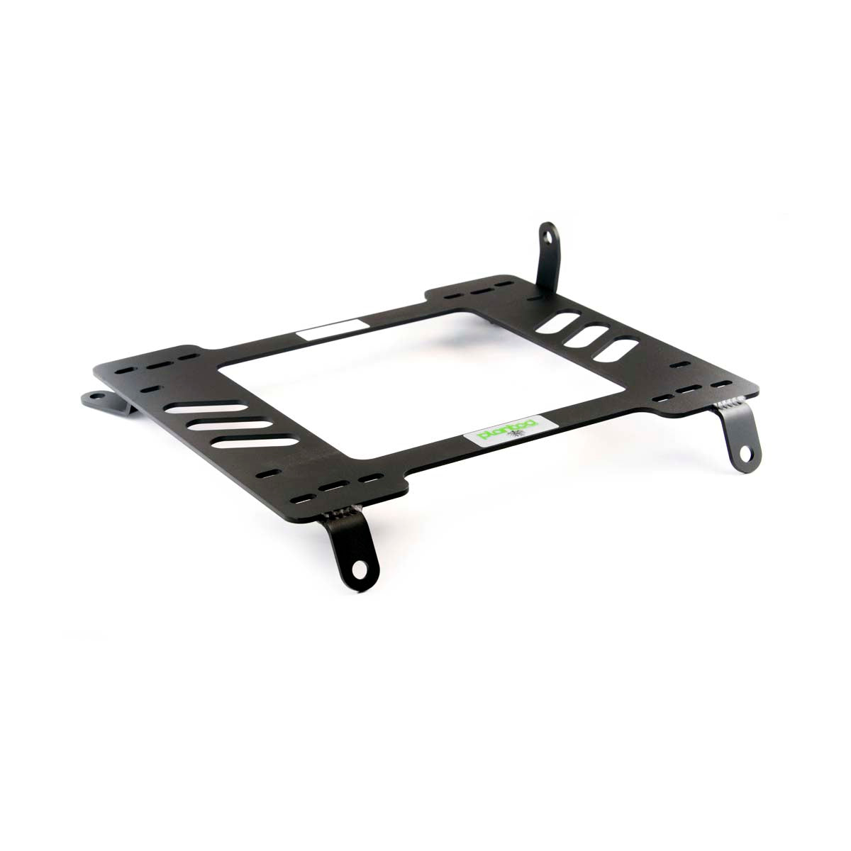 Planted seat bracket for 2004-2008 Acura TSX, passenger side, black powder-coated steel