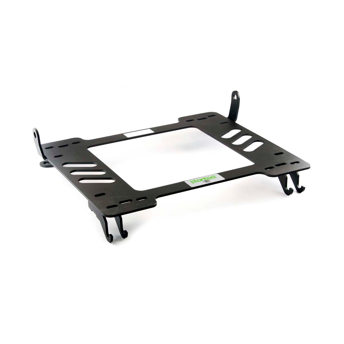 Planted seat bracket for 2012+ Chevrolet Sonic, driver side, black powder-coated steel
