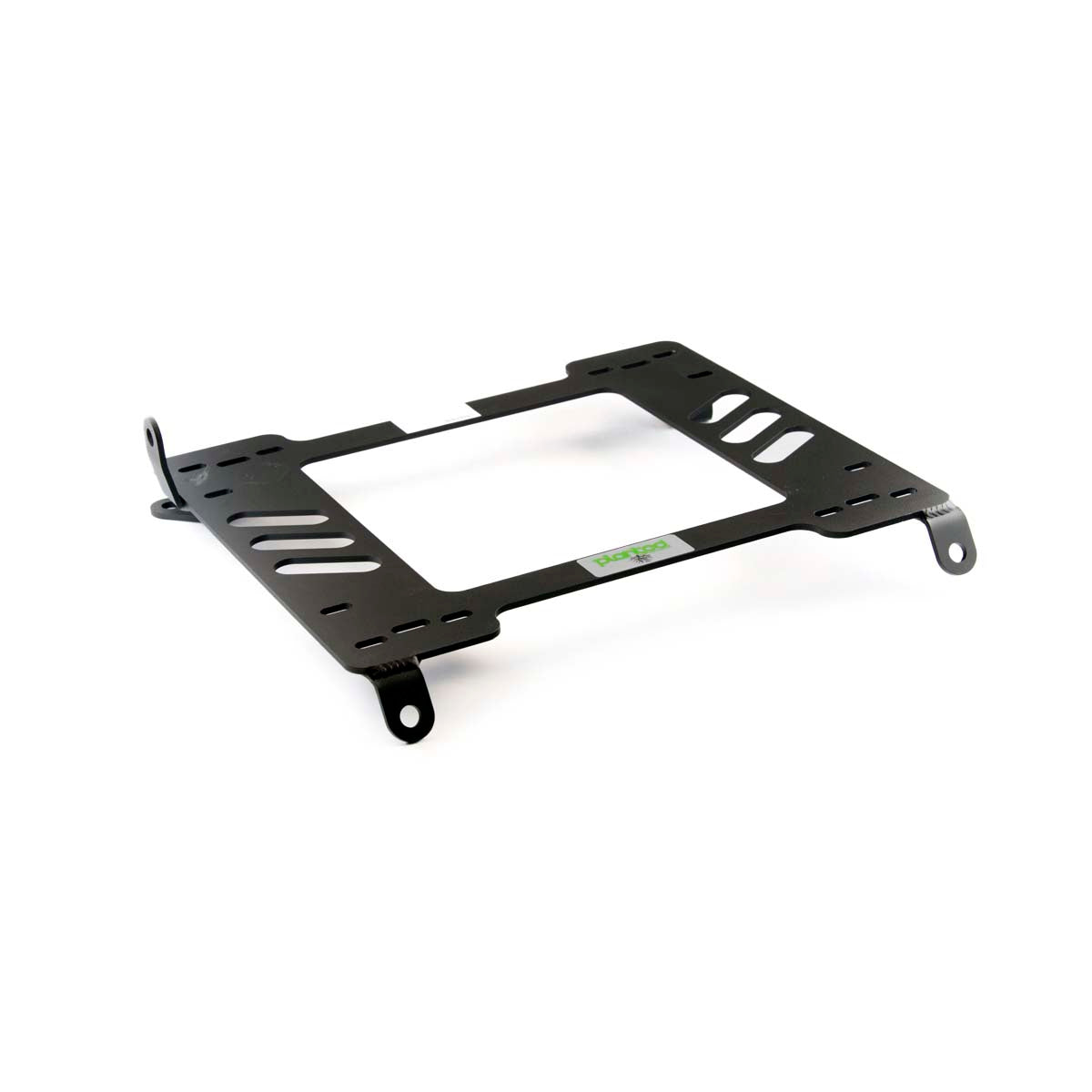 Planted seat bracket for 1990-1996 Infiniti G20 (P10), driver side, black powder-coated steel