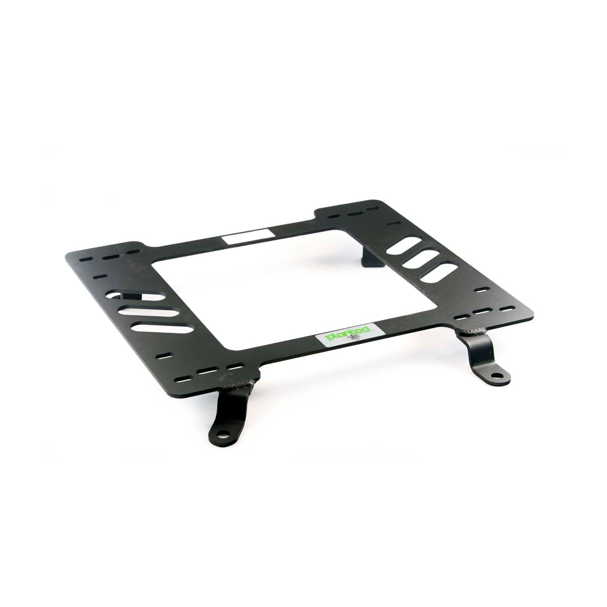 Planted seat bracket for 1964-1967 Buick Skylark, passenger side, black powder-coated steel