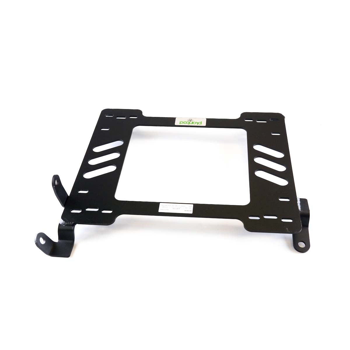 Planted seat bracket for 2003-2006 Subaru Baja, passenger side, black powder-coated steel