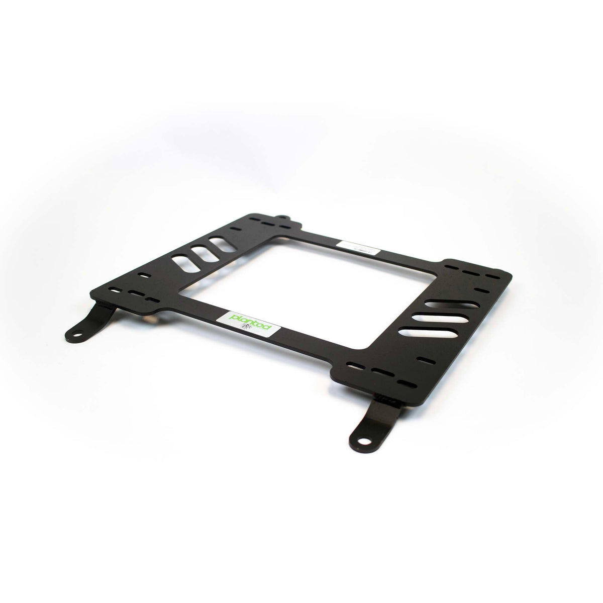Planted seat bracket for 1968-1982 Chevrolet Corvette (C3), passenger side, black powder-coated steel