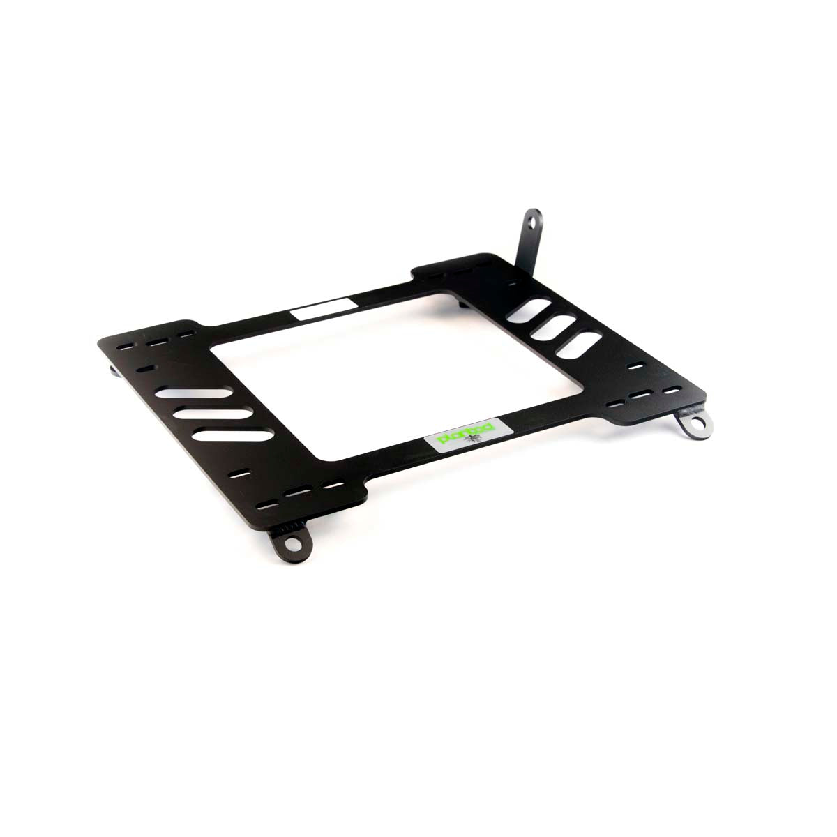 Planted seat bracket for 2014+ Lamborghini Huracan, passenger side, black powder-coated steel