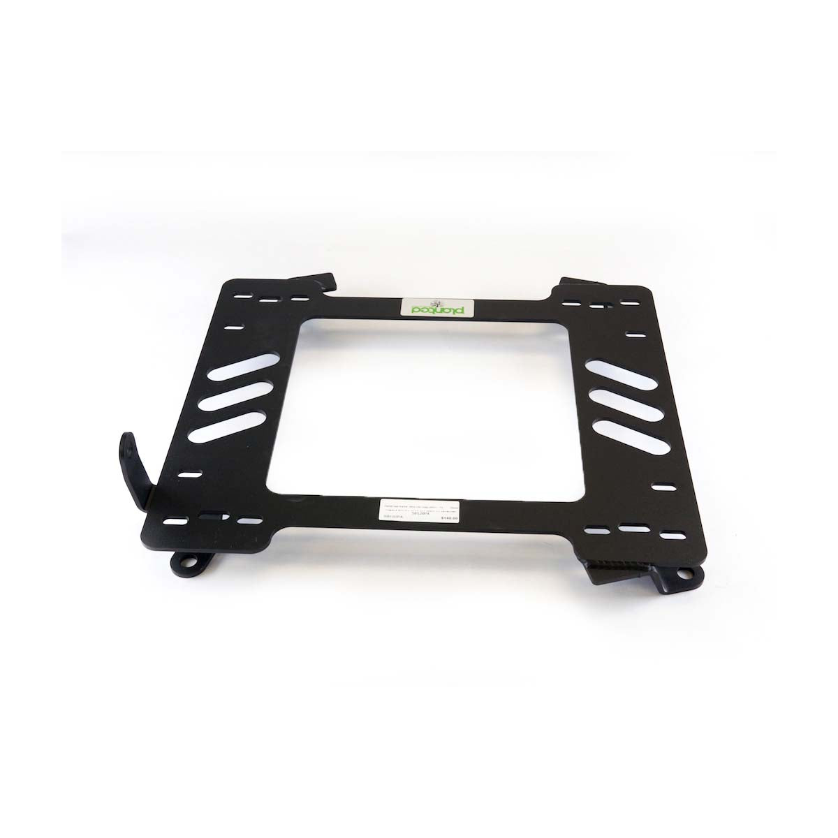 Planted seat bracket for 2015+ BMW X1 (F48, 2nd Gen), passenger side, black powder-coated steel