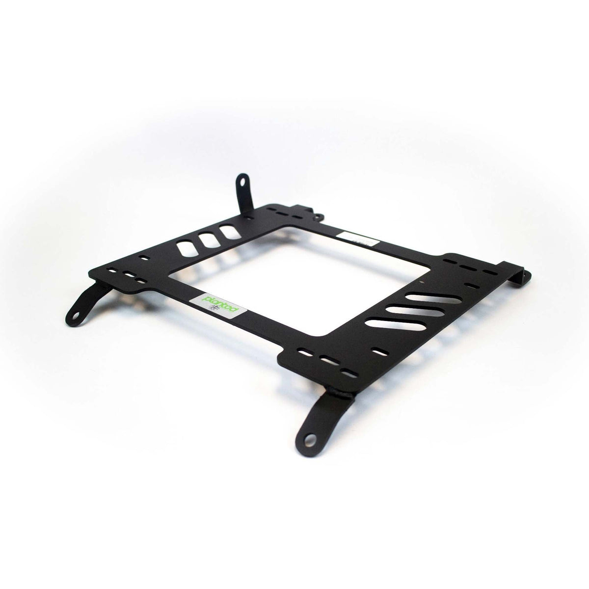 Planted seat bracket for 2009+ Toyota 4Runner (5th Gen), driver side, black powder-coated steel