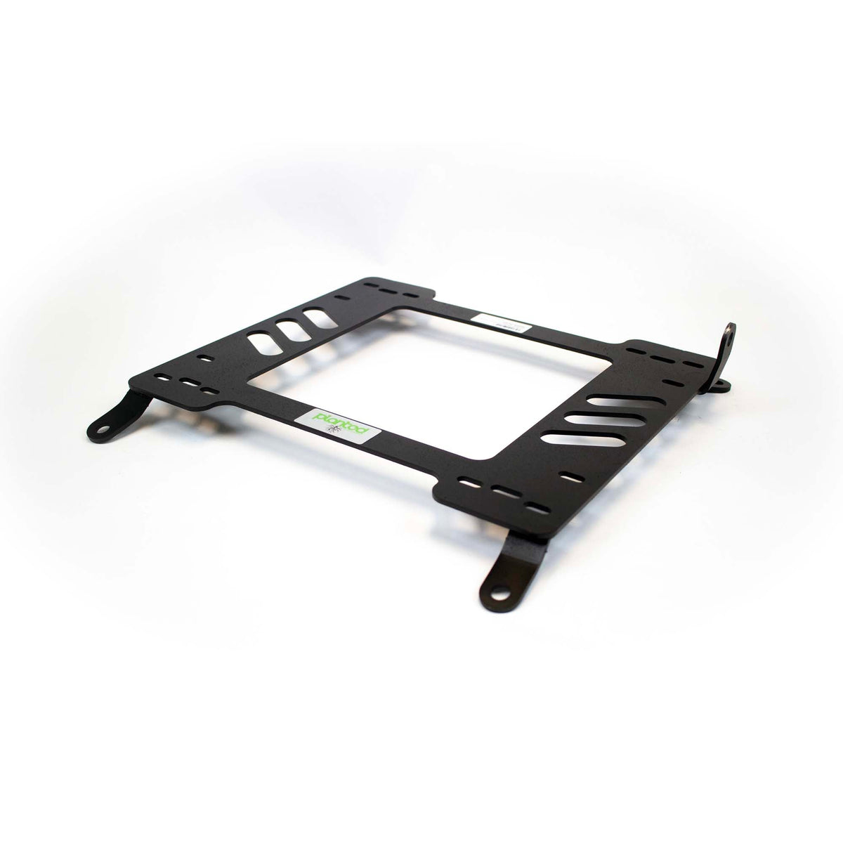 Planted seat bracket for 2014-2018 Kia Forte (2nd Gen), passenger side, black powder-coated steel