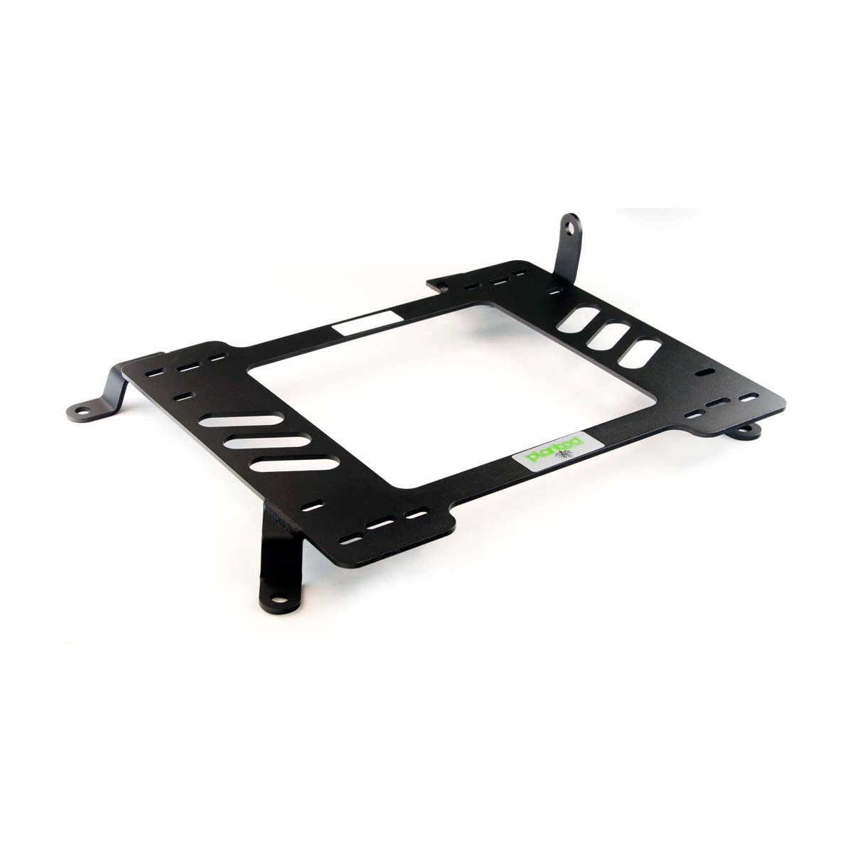 Planted seat bracket for 2014+ Audi TT (Mk3), passenger side, black powder-coated steel