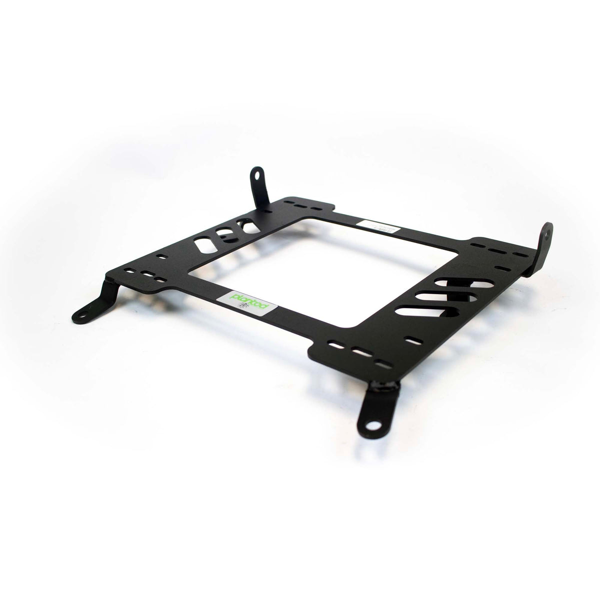 Planted seat bracket for 1995-2004 Volvo S40 (1st Gen), passenger side, black powder-coated steel