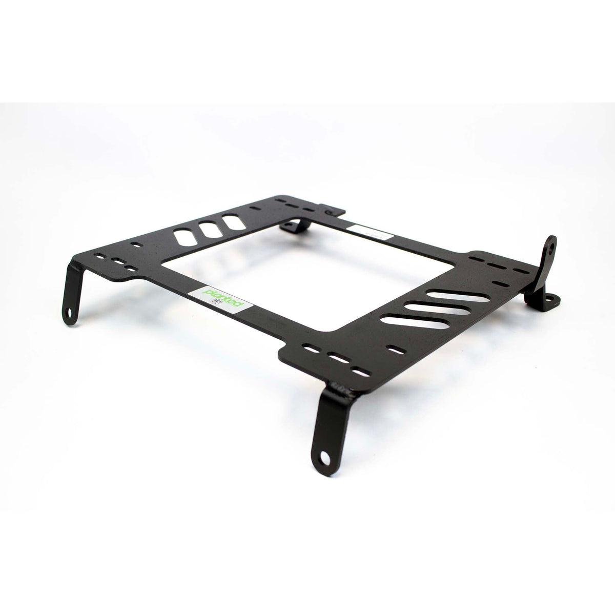 Planted seat bracket for 1992-1998 Toyota T100, passenger side, black powder-coated steel