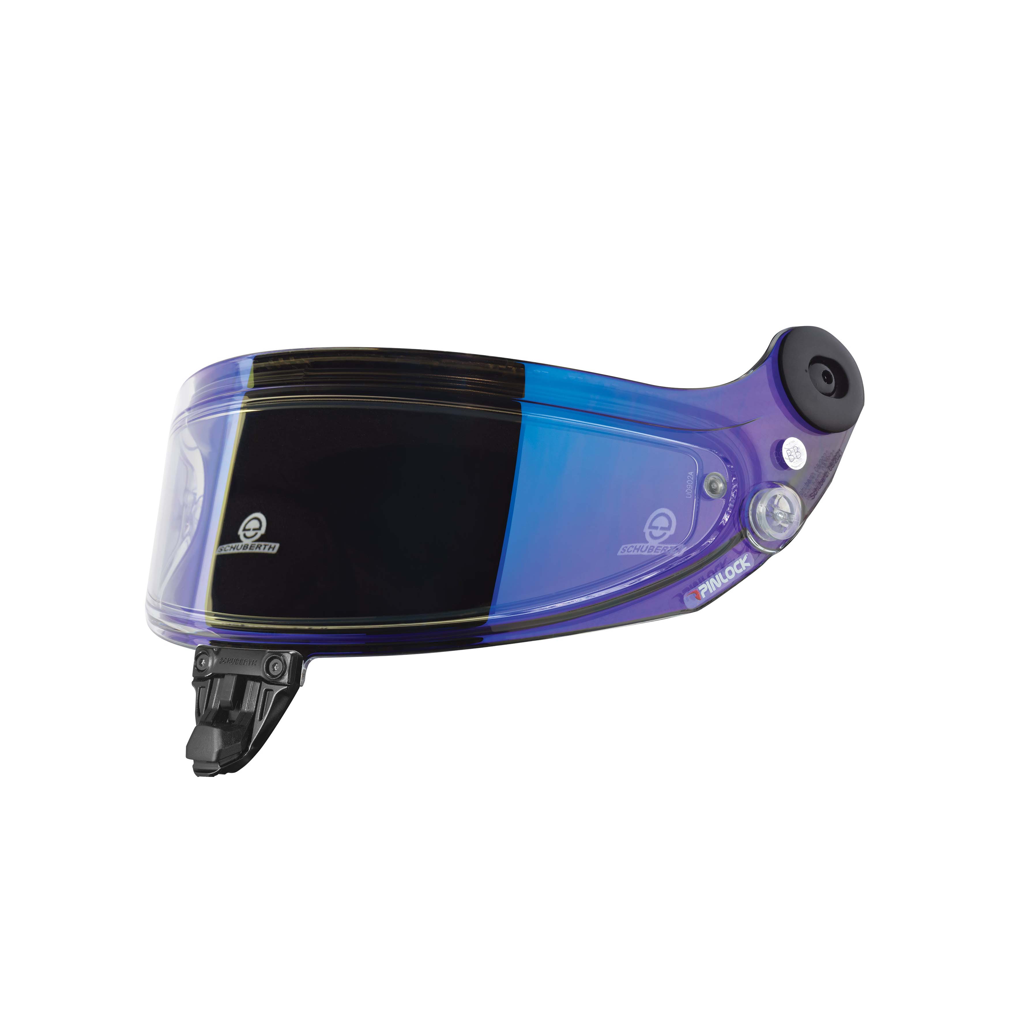 Schuberth SP1 Evo SDL high contrast blue mirrored helmet visor