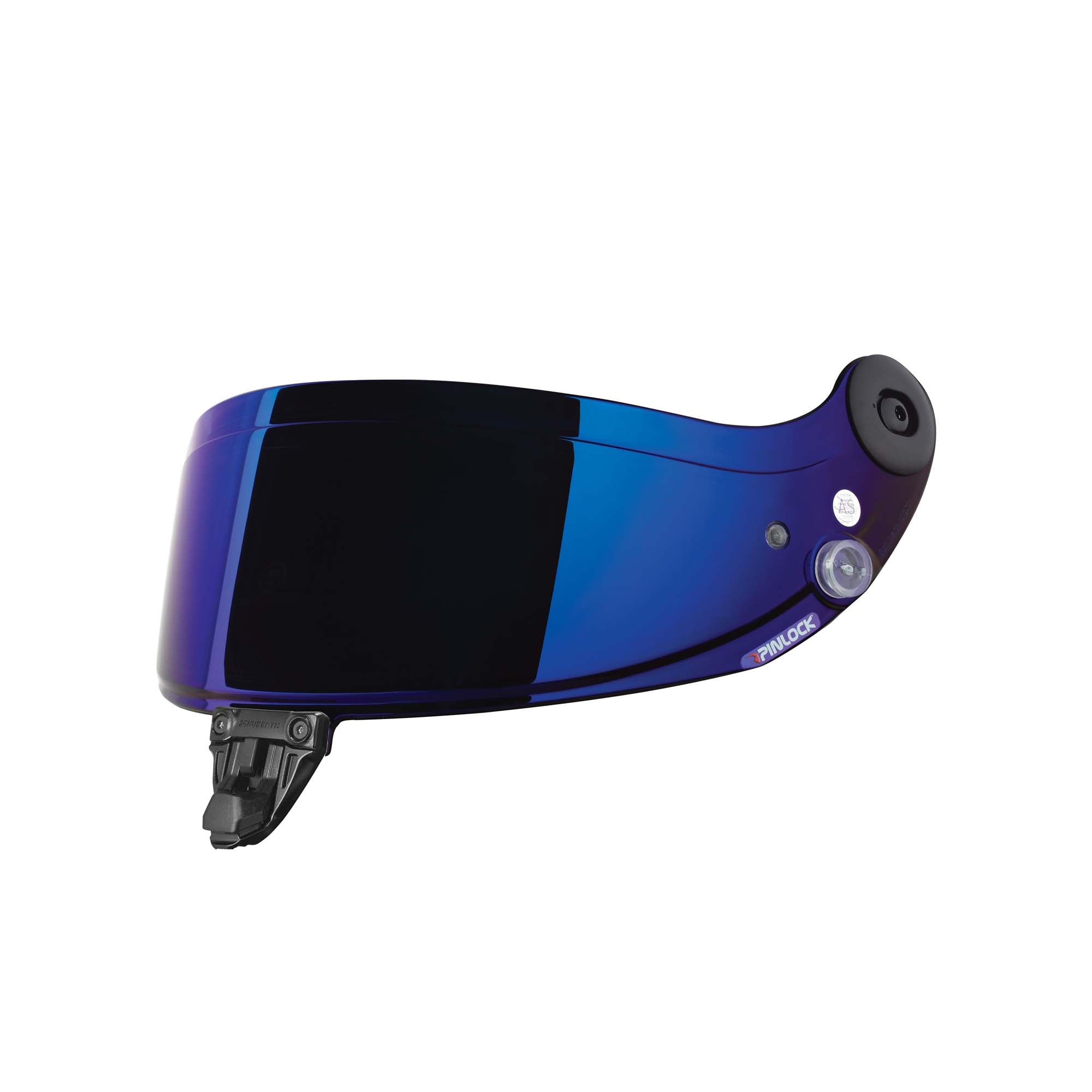 Schuberth SP1 Evo SDL dark-smoke blue mirrored helmet visor