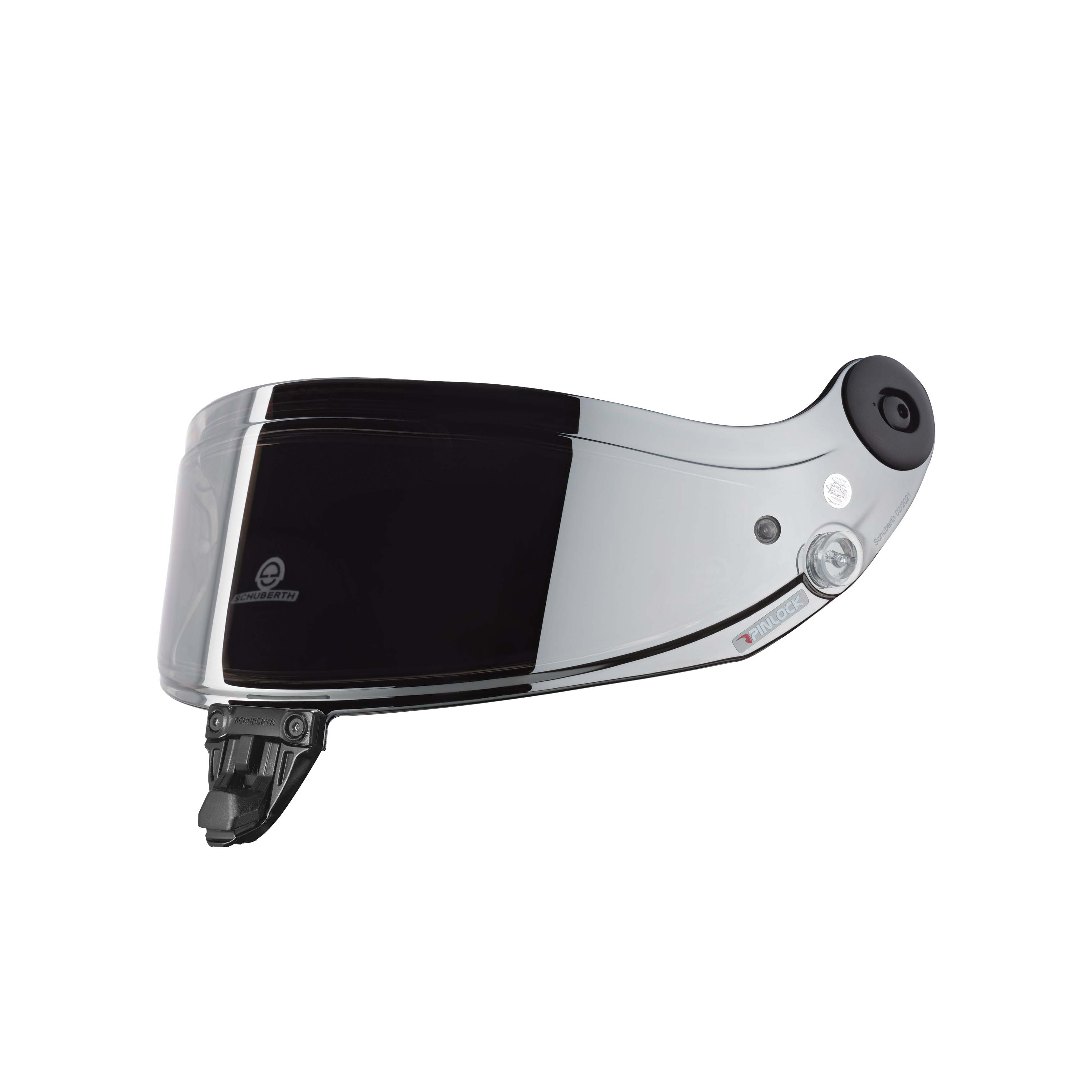 Schuberth SP1 Evo SDL silver mirrored helmet visor