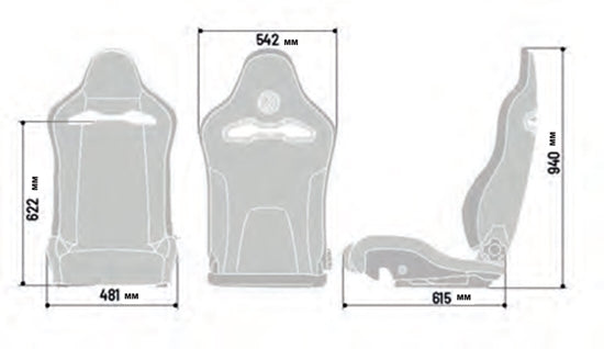 Sparco SPX Special Edition Seat - Matte Finish