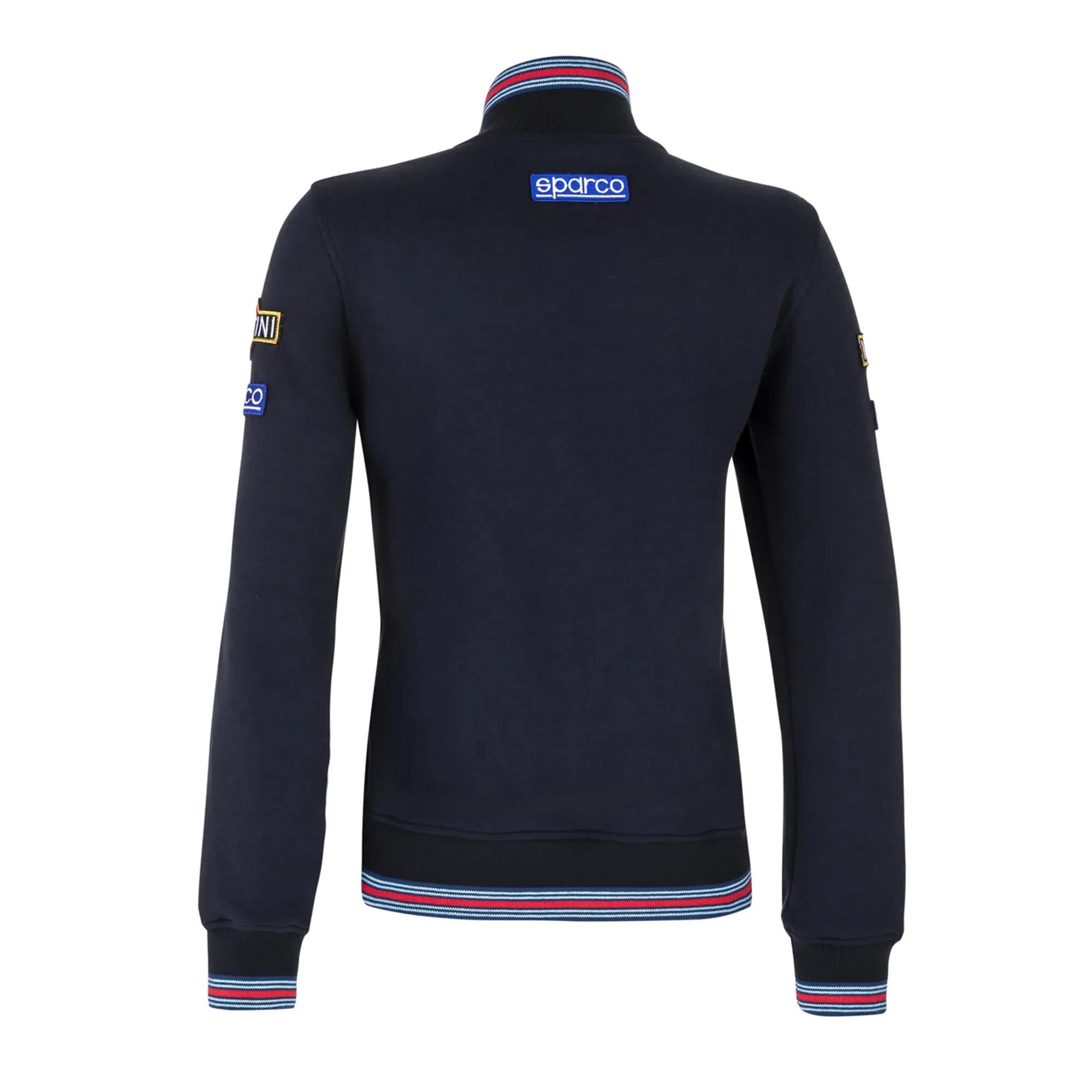 Sparco Martini Ladies Full Zip Sweatshirt