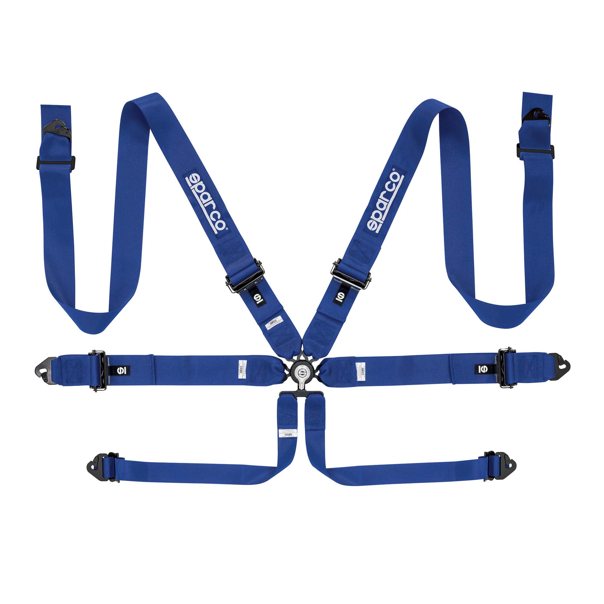 Sparco FIA 6-Point Racing Harness - Aluminum