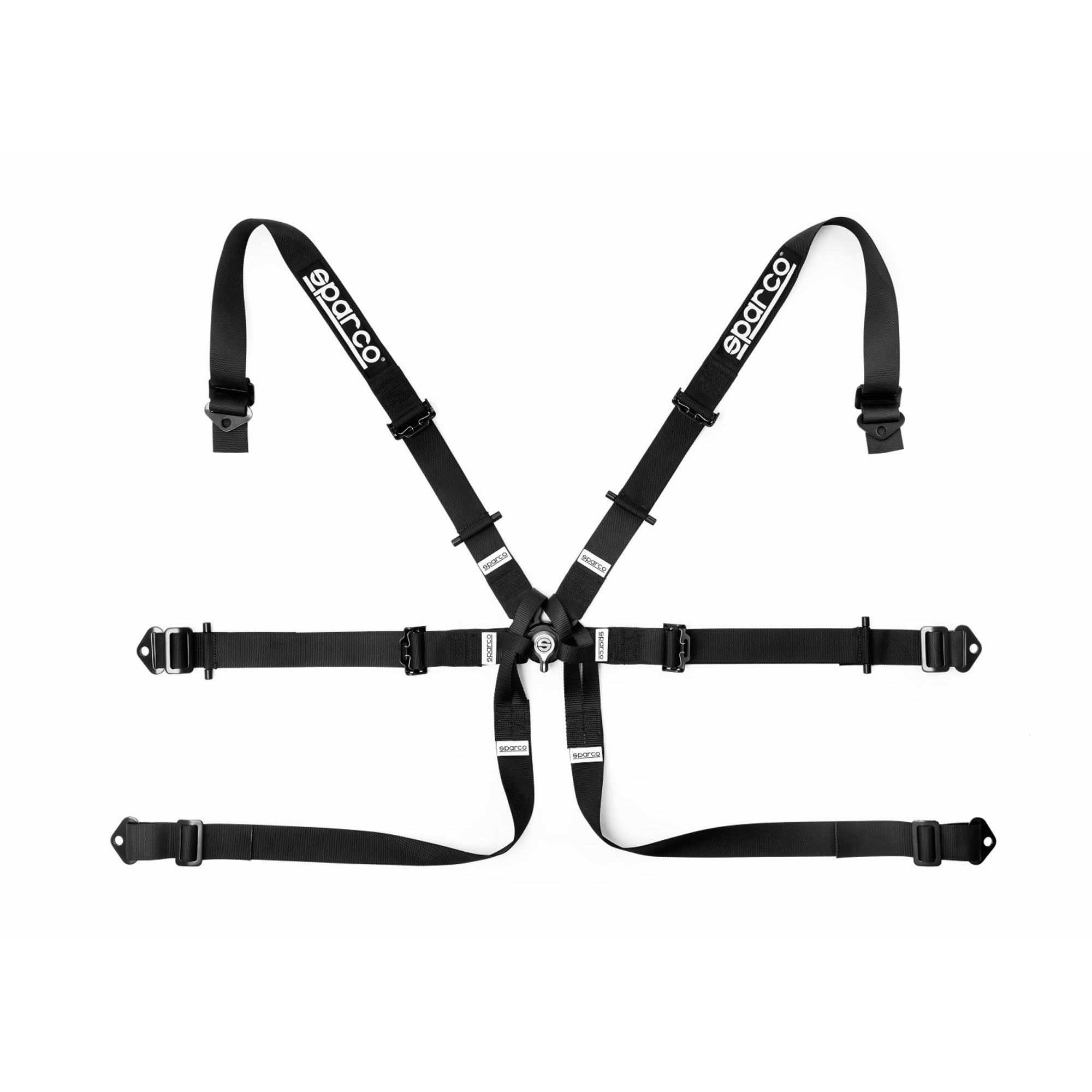 Sparco FIA Formula 6-Point Racing Harness - 2028 Expiration