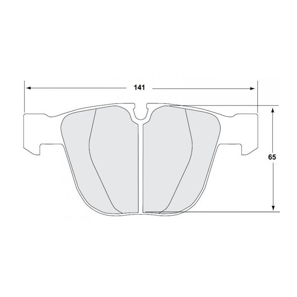 Performance Friction 0919.11.16.44 Racing Pad - 11 Compound