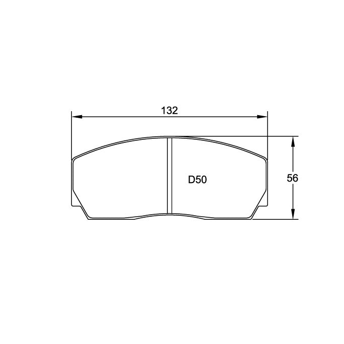 Pagid U-1361 Yellow Racing Pad - RS29 Compound