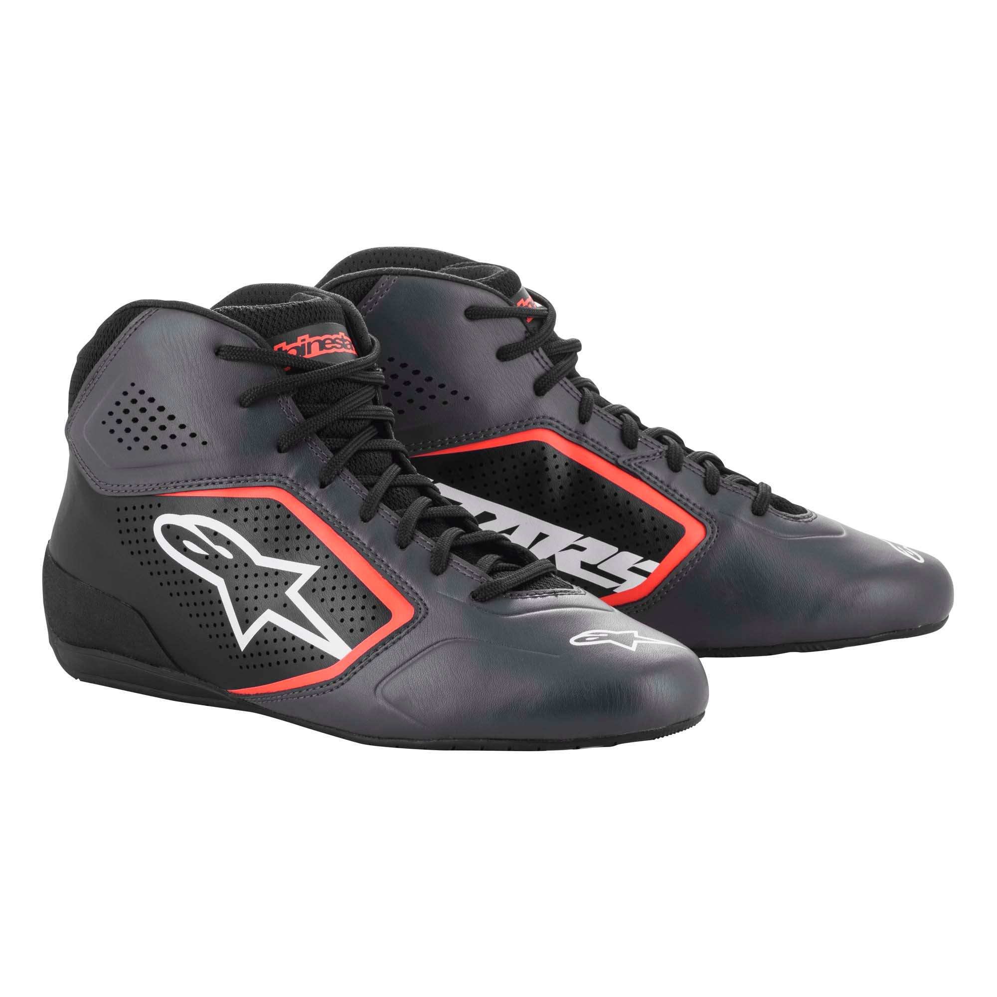 Alpinestars Tech 1-K Start v2 Karting Shoes -Asphalt/Black/Orange