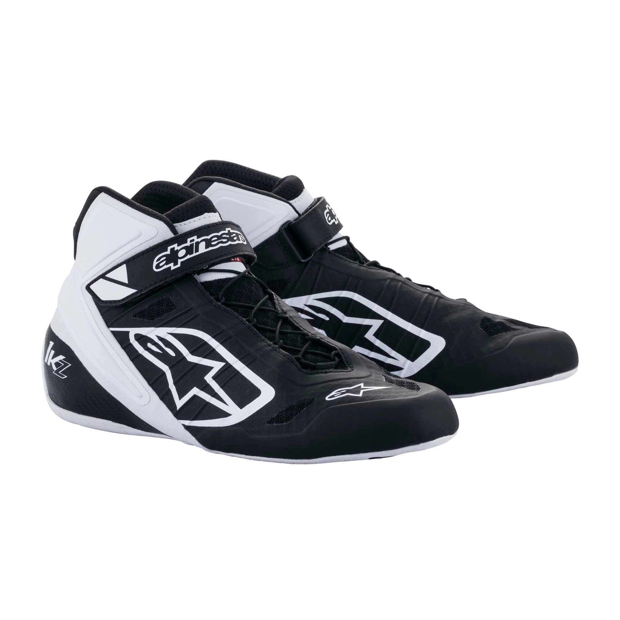 Alpinestars Tech 1-KZ Karting Shoes - Black/White