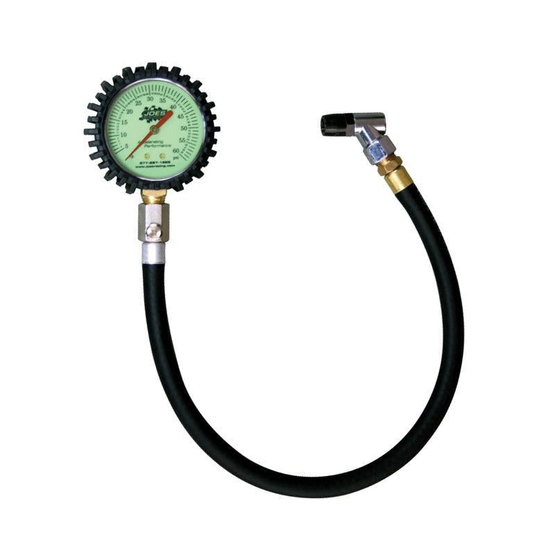 Joes Racing Products Tire Pressure Gauge - 5-60 PSI