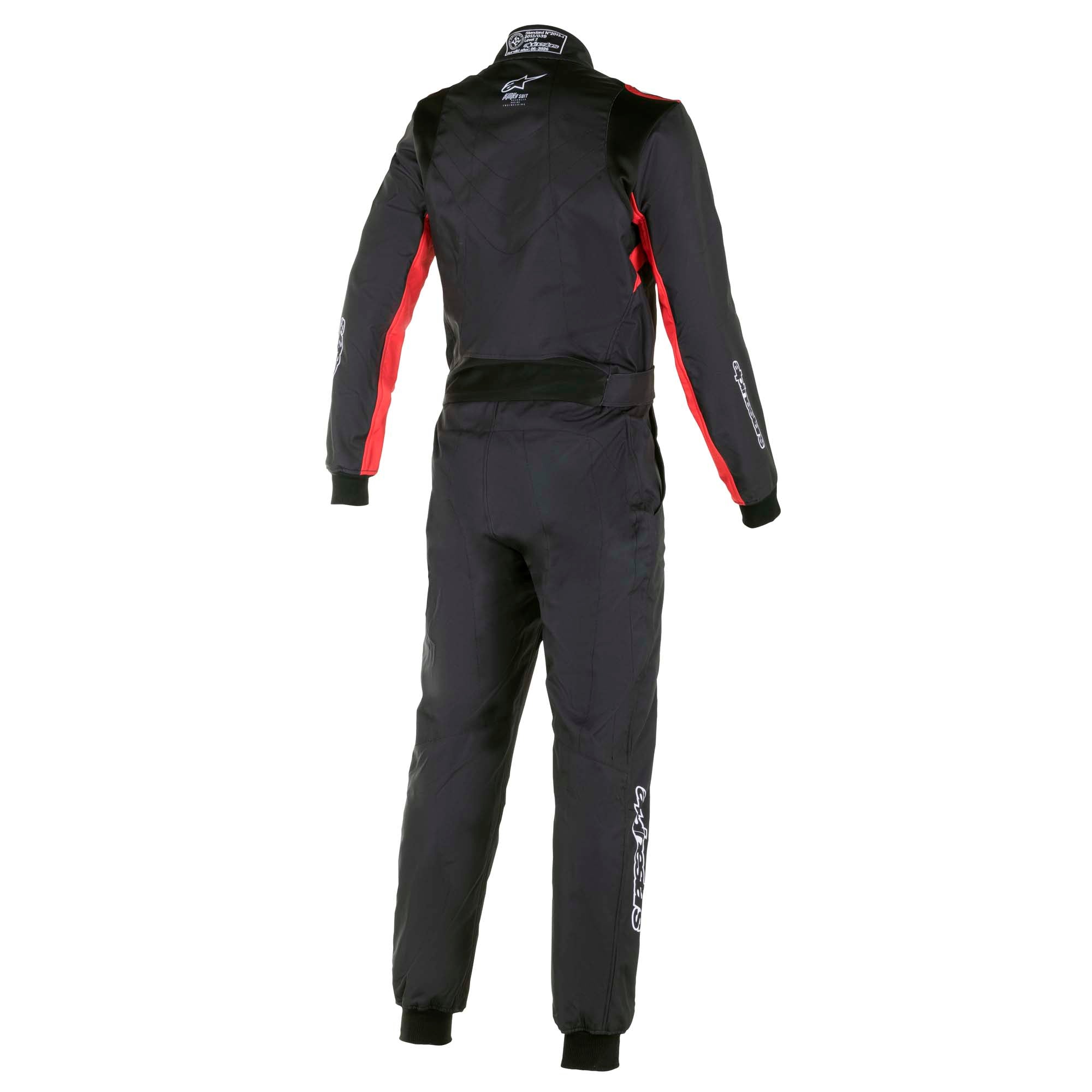 Alpinestars KMX-9 v2 Graph-3 Kart Racing Suit Black/Red Back