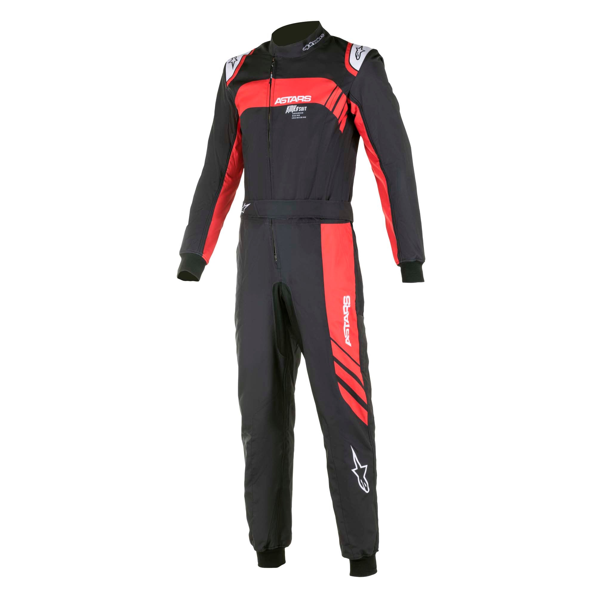 Alpinestars KMX-9 v2 Graph-3 Kart Racing Suit Black/Red