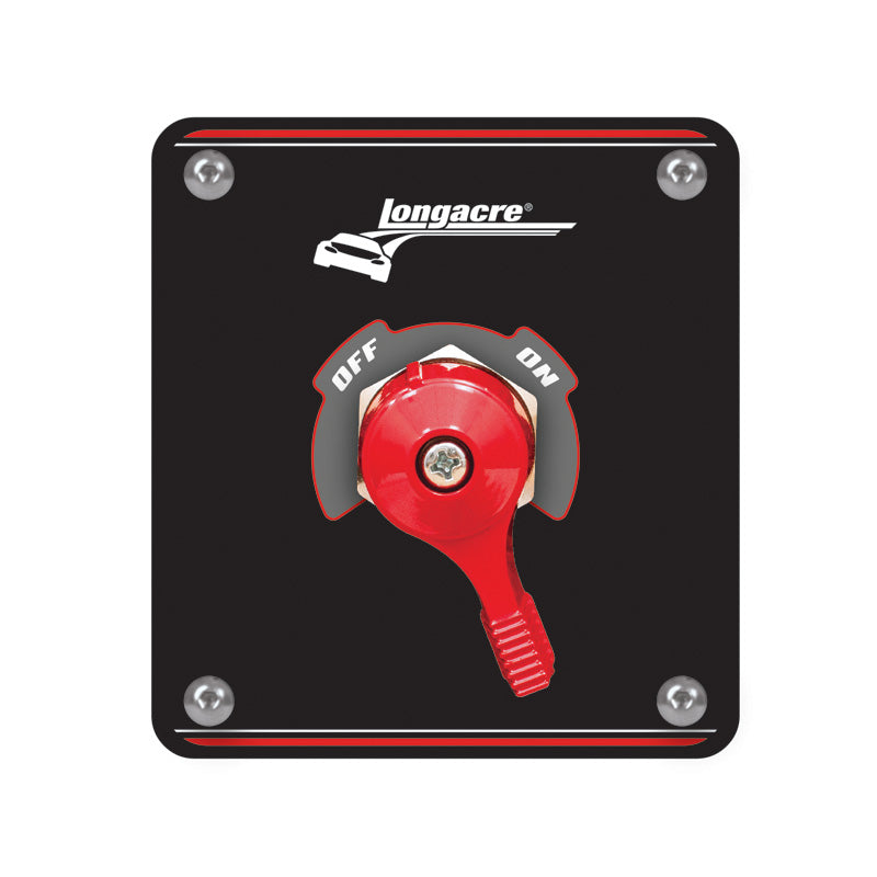 Longacre 2-Post Battery Disconnect Switch With Panel