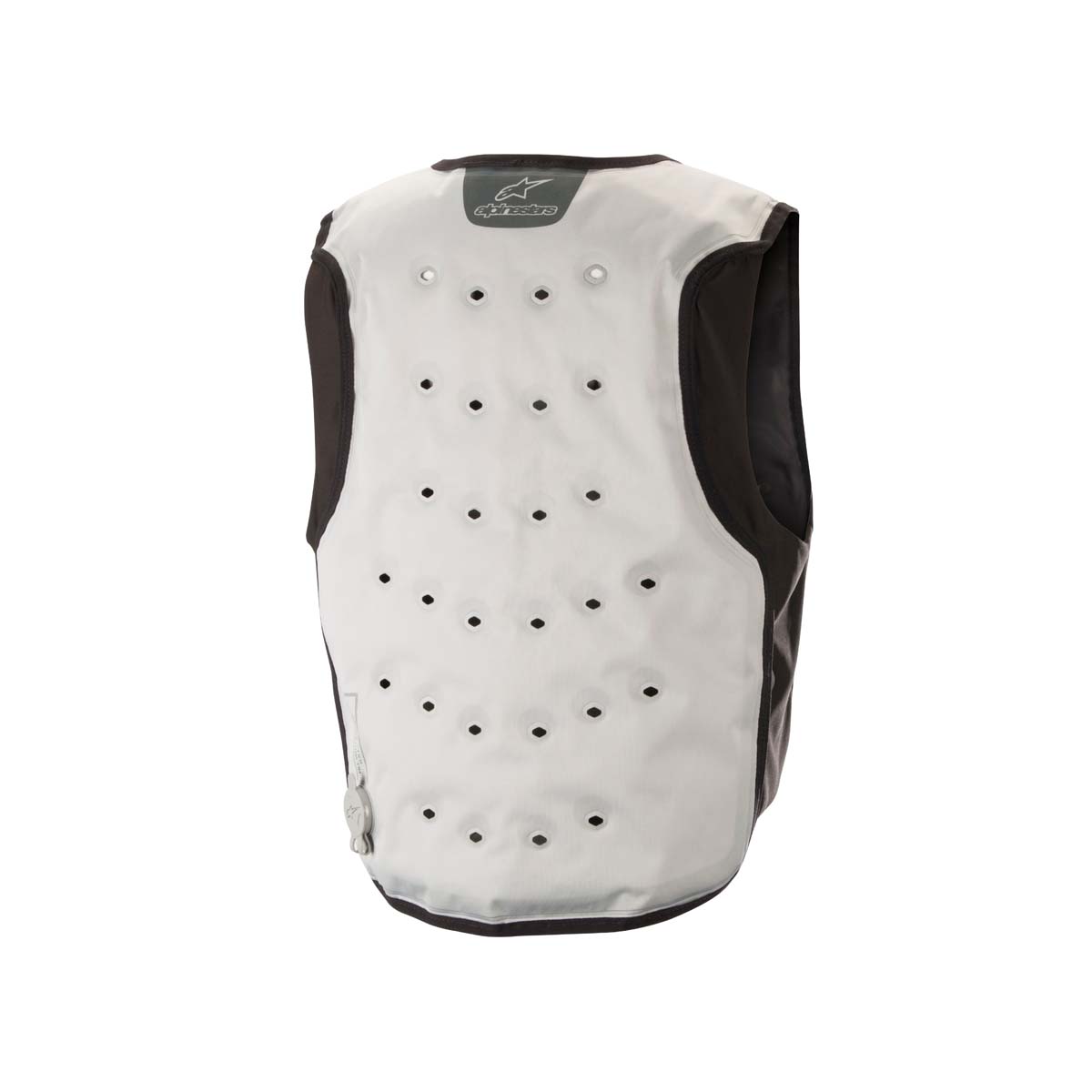 Alpinestars cooling vest with refillable water chamber and ventilated lightweight construction