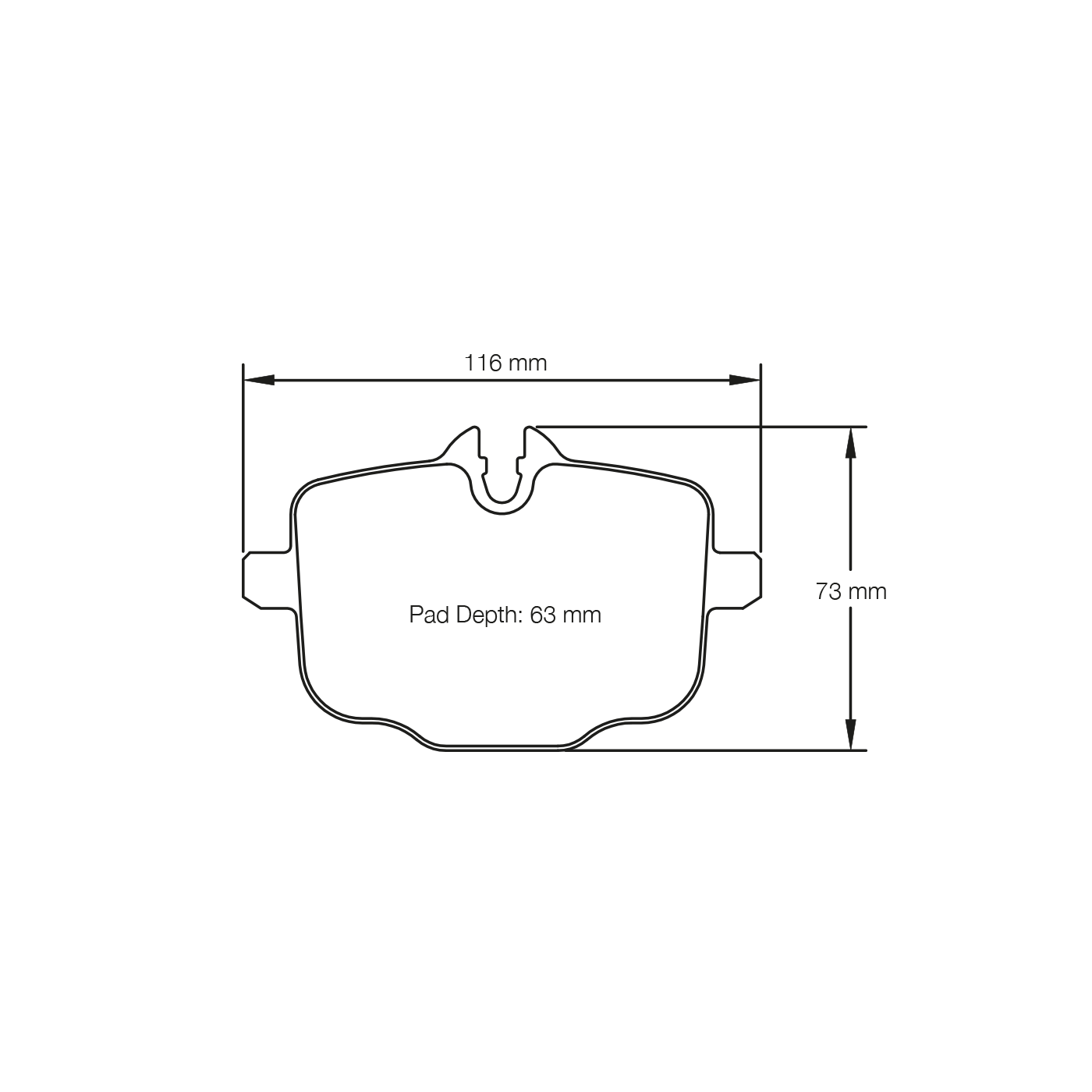 Pagid BMW G80 M3 / G82 M4 / G87 M2 Rear Brake Pads - RS-29 Race Compound - U-4932