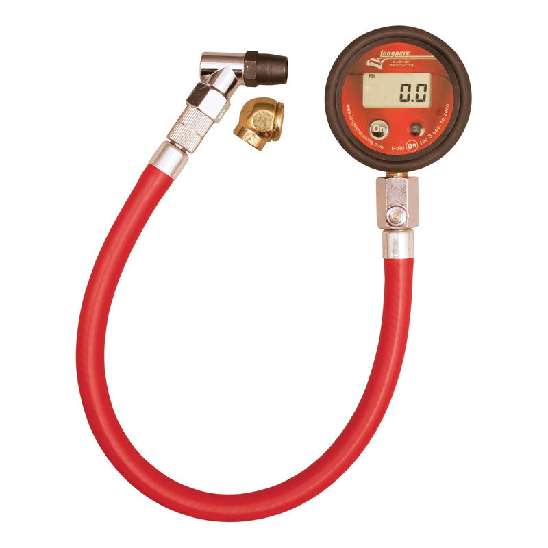 Longacre Basic Digital Tire Gauge - 0-100 PSI