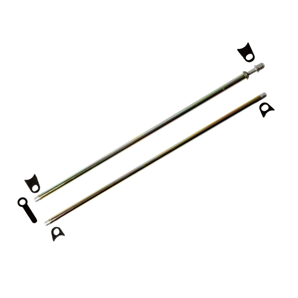 RaceQuip window net mounting kit with spring-loaded round top bar and hardware