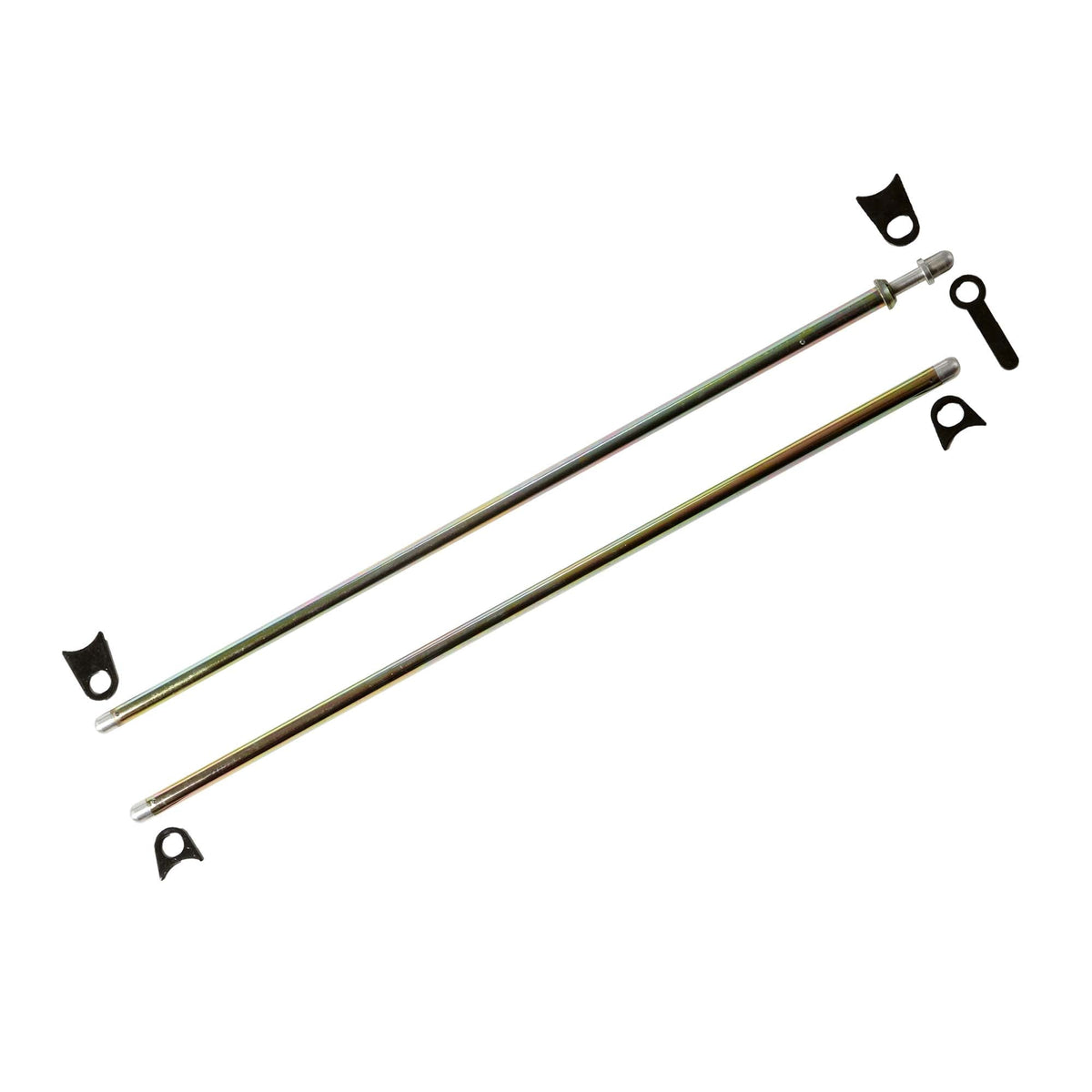 RaceQuip X-Large window net mounting kit with 36-inch spring-loaded top bar