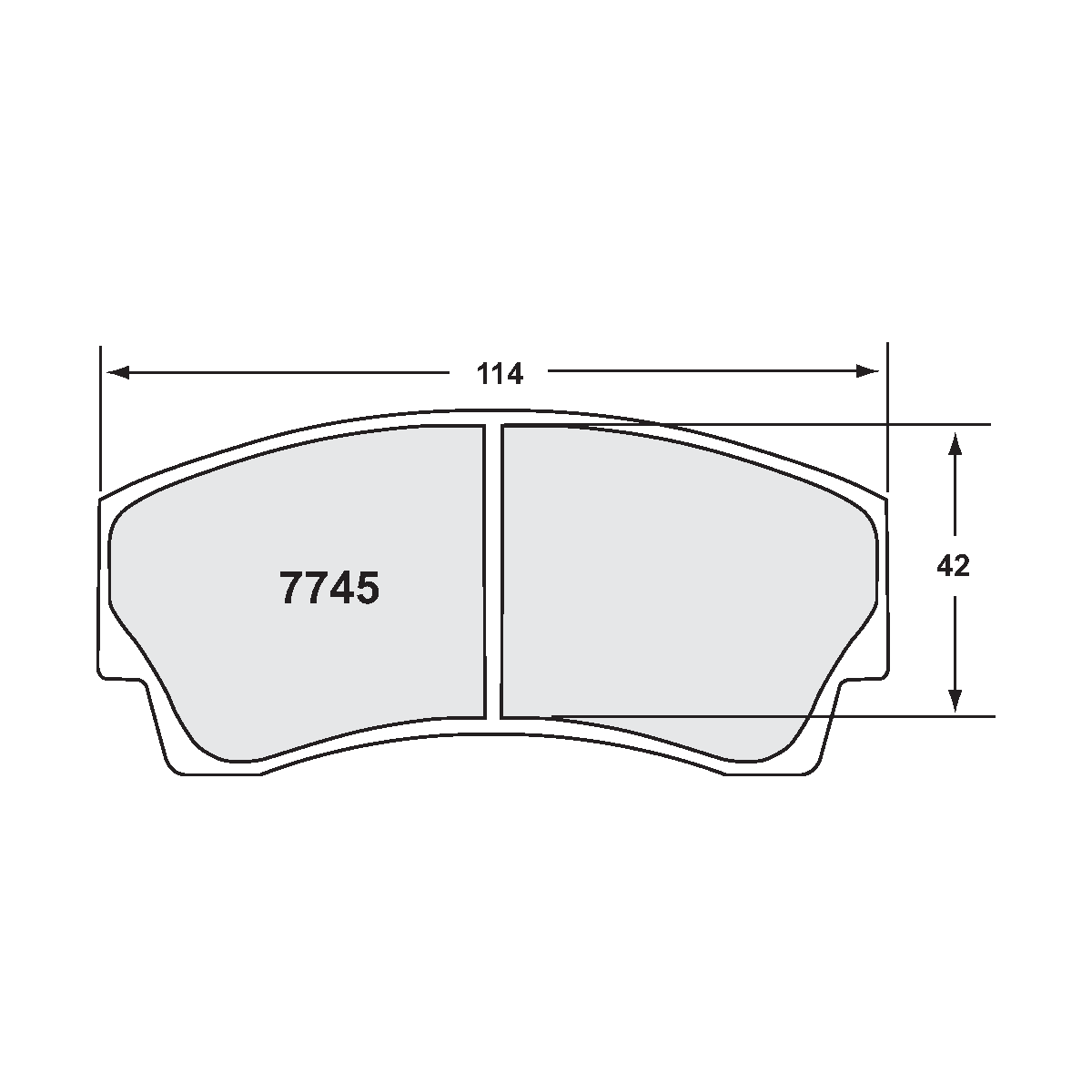PFC Radical SR3 / RXC / PR6 Front & Rear Brake Pads - 11 Compound - 7745.11.16.44