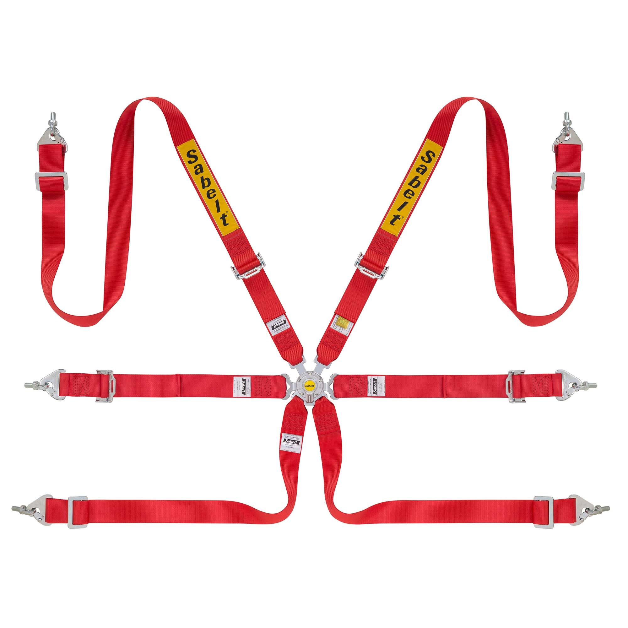 Sabelt GT/Rally Steel 2" FIA Racing Harness - 2028 Expiration