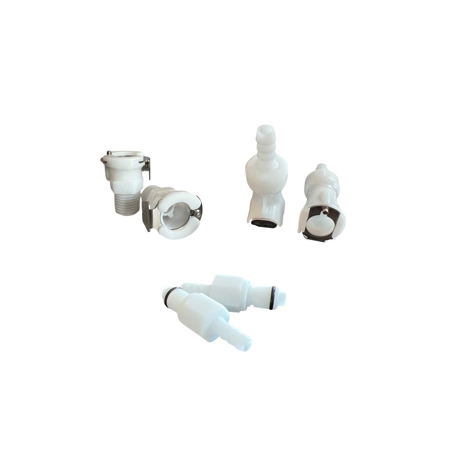 Coolshirt Rally System connection conversion kit with bulkheads and CPC connectors