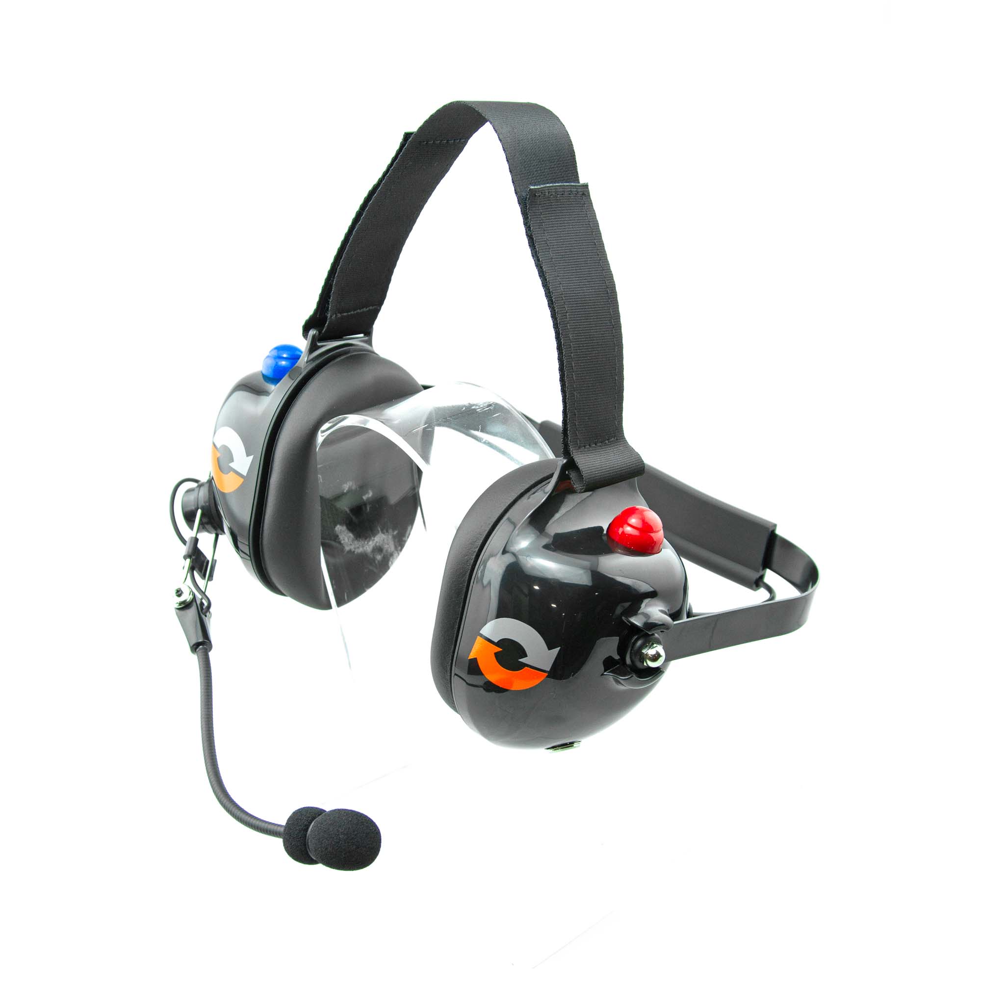 RaceCom Behind-the-Head Dual-Radio Headset - Thumbnail 4