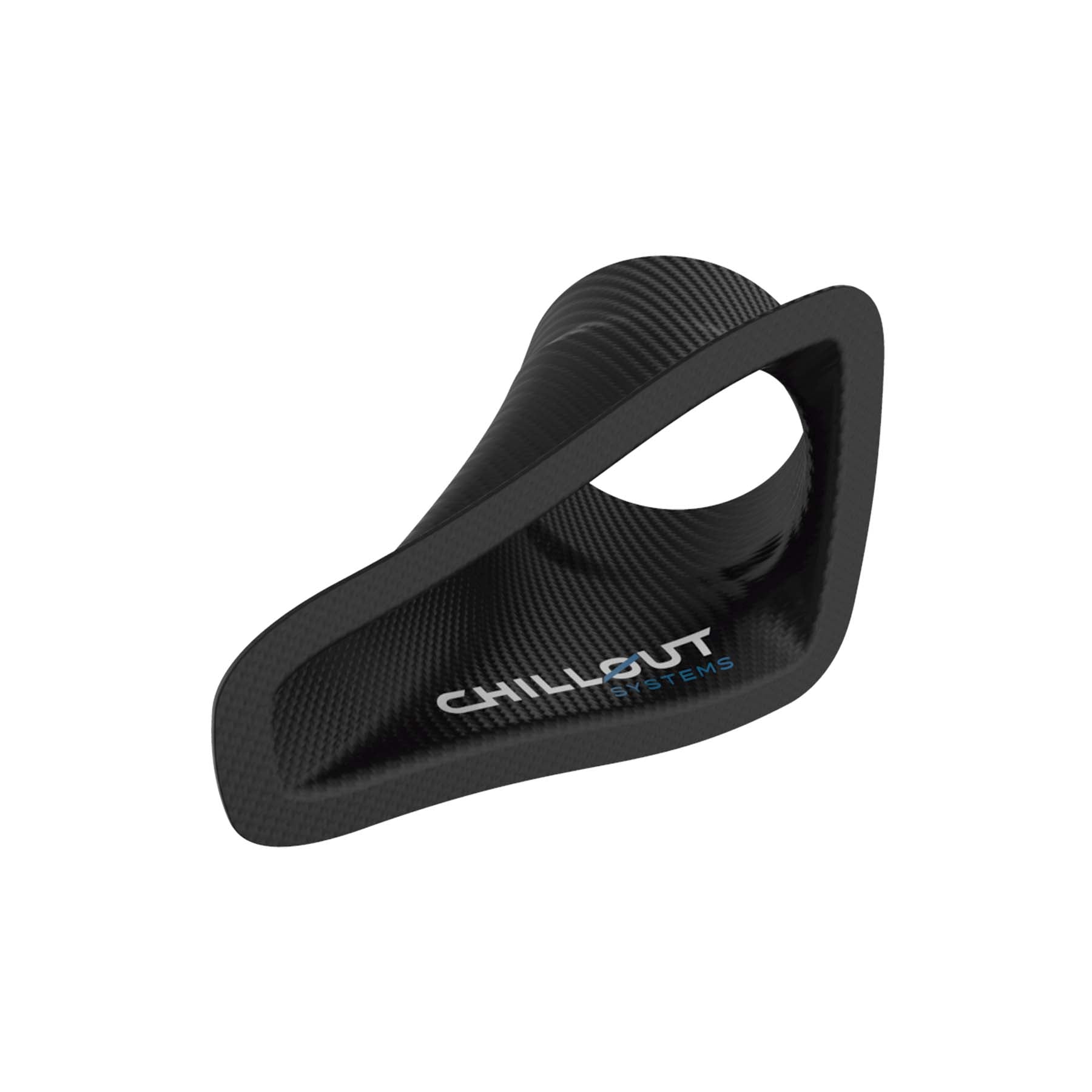 Chillout Systems 4-inch carbon fiber NACA air intake duct for race car cooling