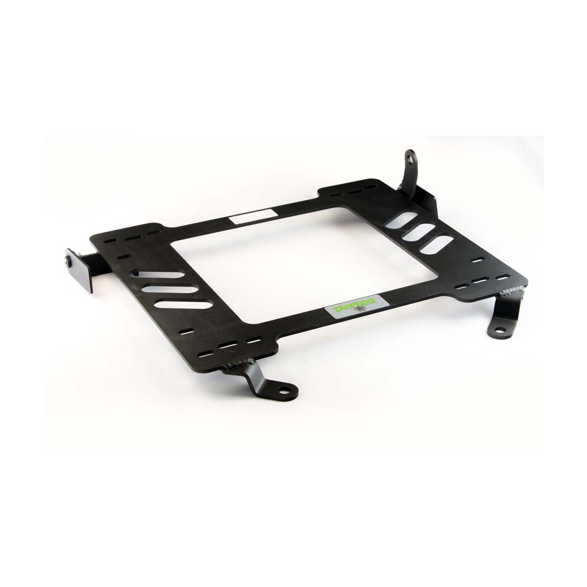 Planted seat bracket for 1994-2002 Audi A4/S4 (B5, Power Seats), passenger side, black powder-coated steel