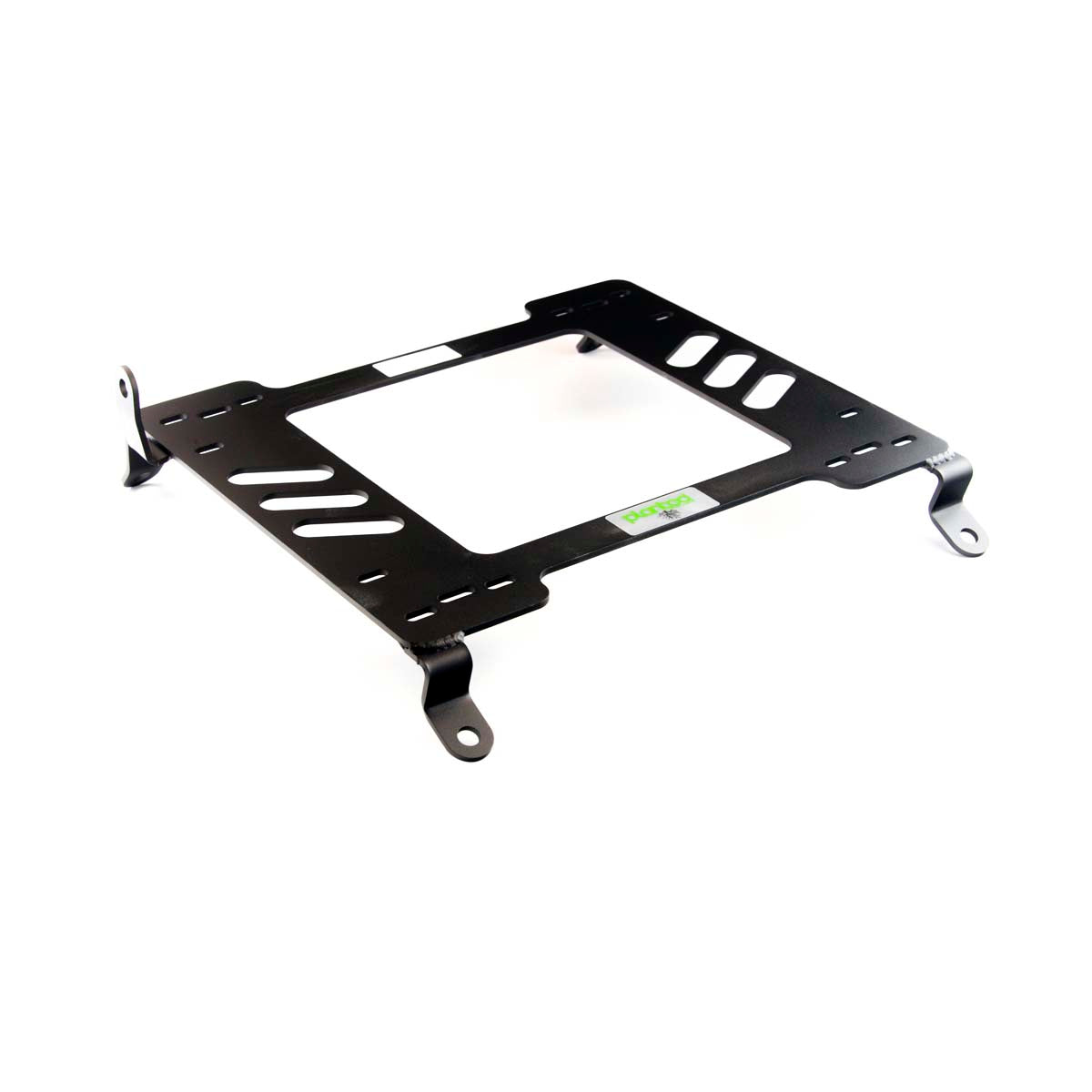 Planted seat bracket for 2001-2005 Lexus IS300, driver side, black powder-coated steel