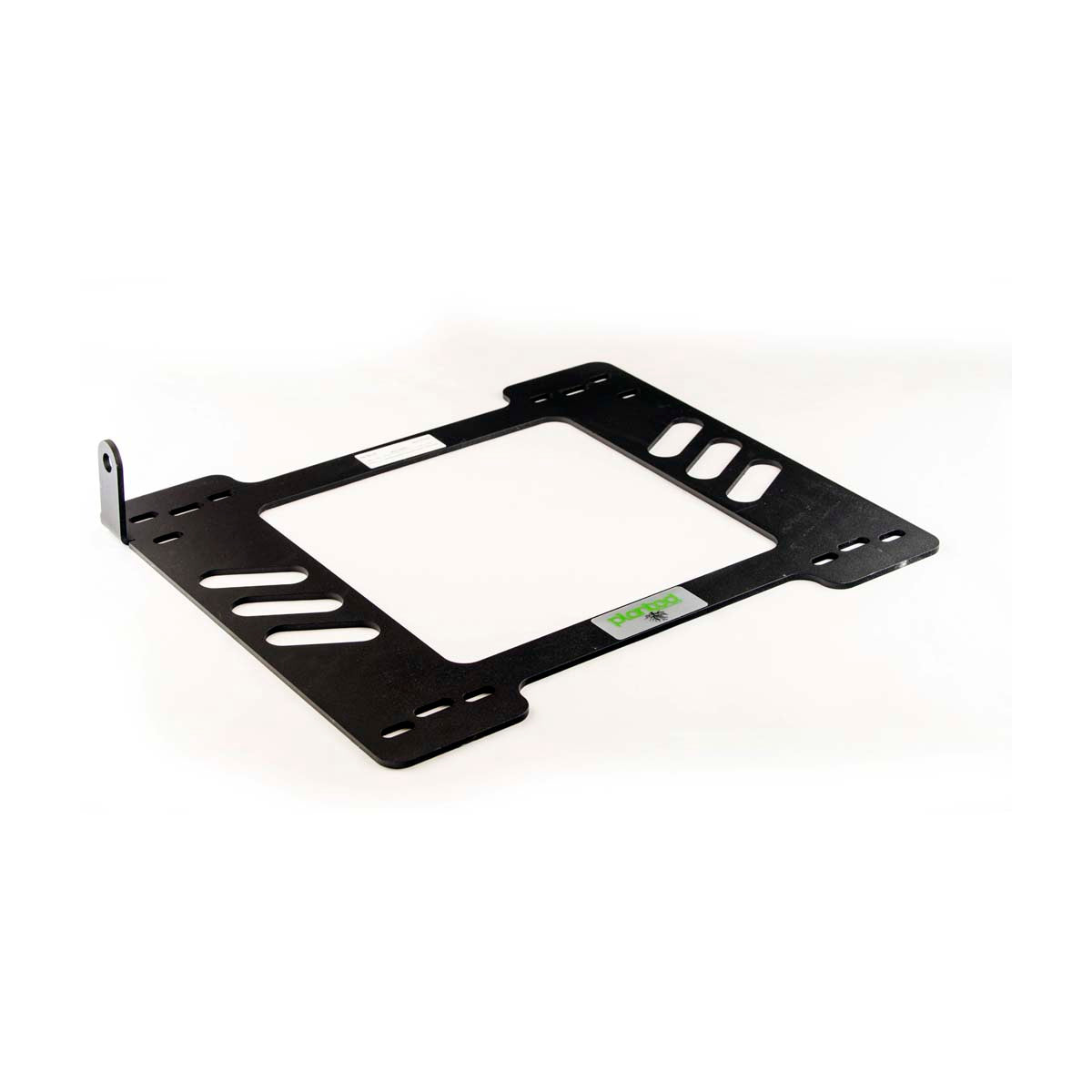 Vehicle-specific floor mounting base for 1974-1998 Porsche 911/928/944/968/964/993, driver side, shown with Planted top plate