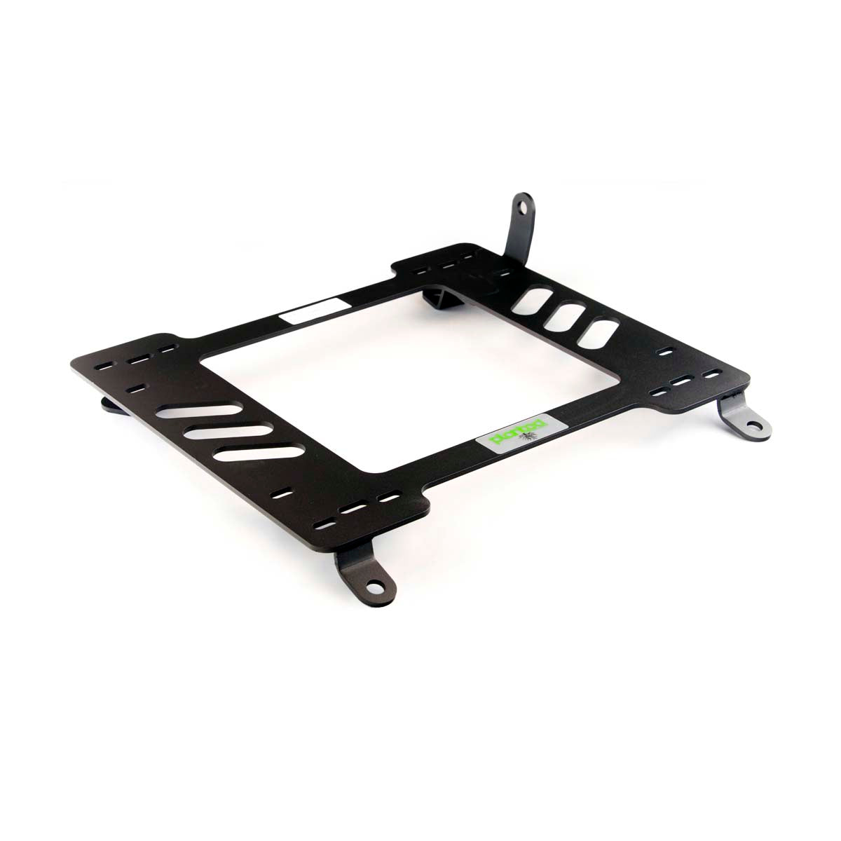 Planted seat bracket for 2005-2010 Scion tC, passenger side, black powder-coated steel