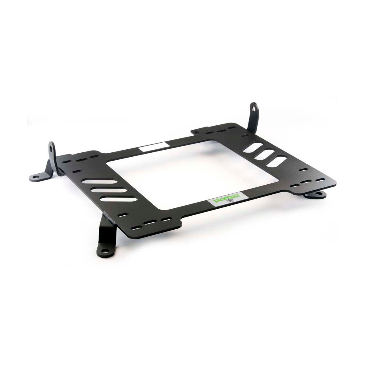 Vehicle-specific floor mounting base for 2006-2008 Audi A4/S4 (B7), passenger side, shown with Planted top plate