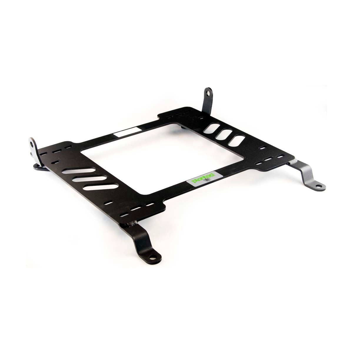 Planted seat bracket for 2006-2009 Pontiac Solstice, driver side, black powder-coated steel